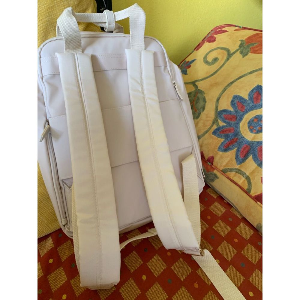 NWT BEIS The Expandable Backpack - Recycled Collection in BEIGE - Picture 4 of 10